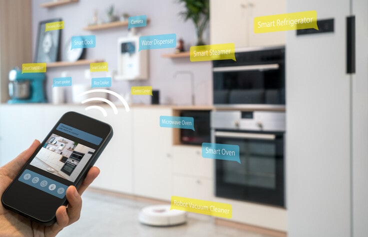 cuisine haute technologie travaux - cuisine hi tech connecté